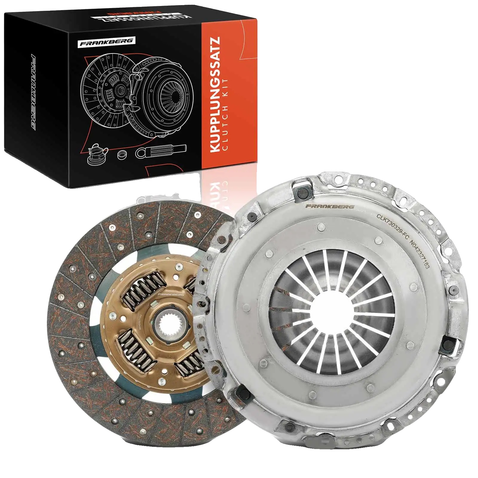 Kupplungssatz, Durchmesser 275mm, 23 Zähne, Kompatibel Mit Ford Und Mazda, Stahlkonstruktion, Enthält Zusätzliche Informationen