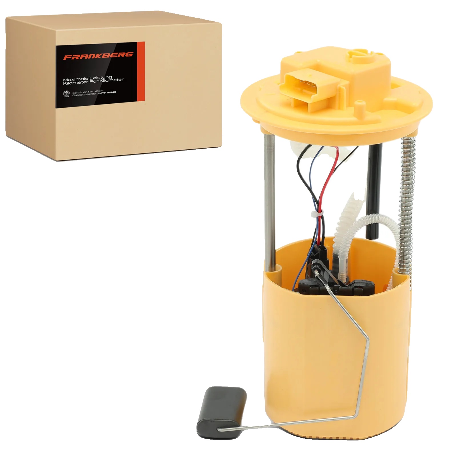 Kraftstoffpumpe, Breite 115,5 Mm, Höhe 289 Mm, Spannung 12 V, Betriebsdruck 3 Bar, Durchflussrate 170 L/h