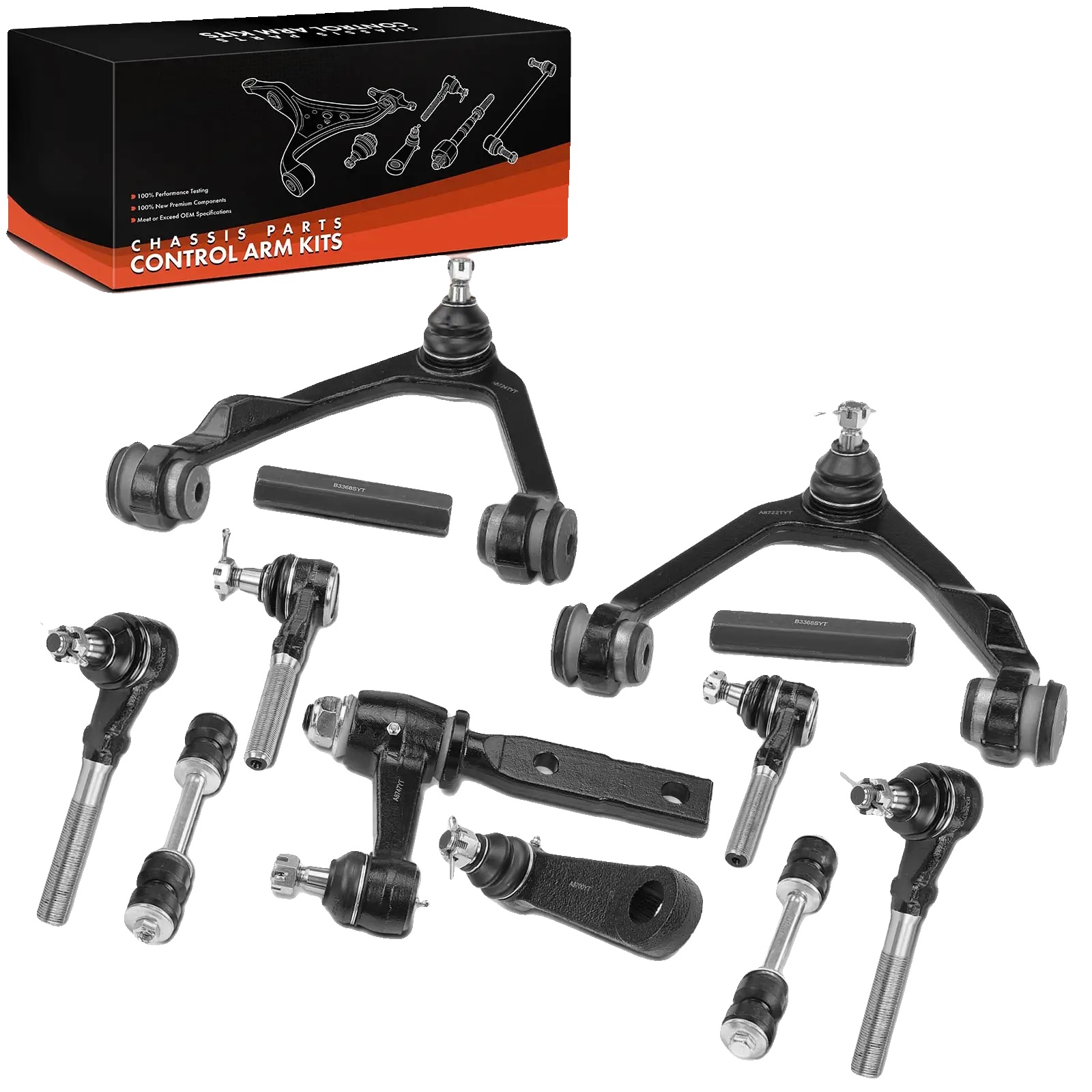 Vordere Aufhängungslenker-set, Hochwertiger Stahl, Passt Für Vorderachse-installationen, Kompatibel Mit Audi Und Ford Usa, Oem-teilenummern: