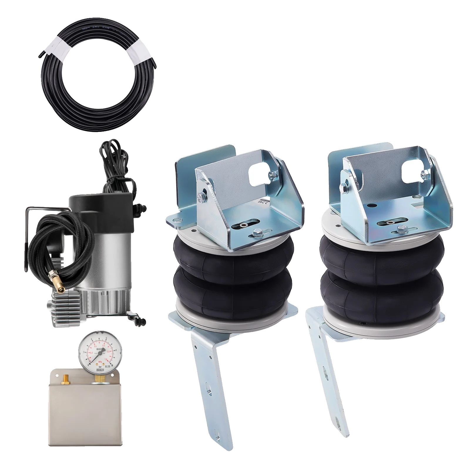 Luftfederungskit, 12v Stromversorgung, Passend Für Ford Transit Rwd 2001-2024, Kapazität 4 Tonnen, Einfache Installation, Langlebiges Material