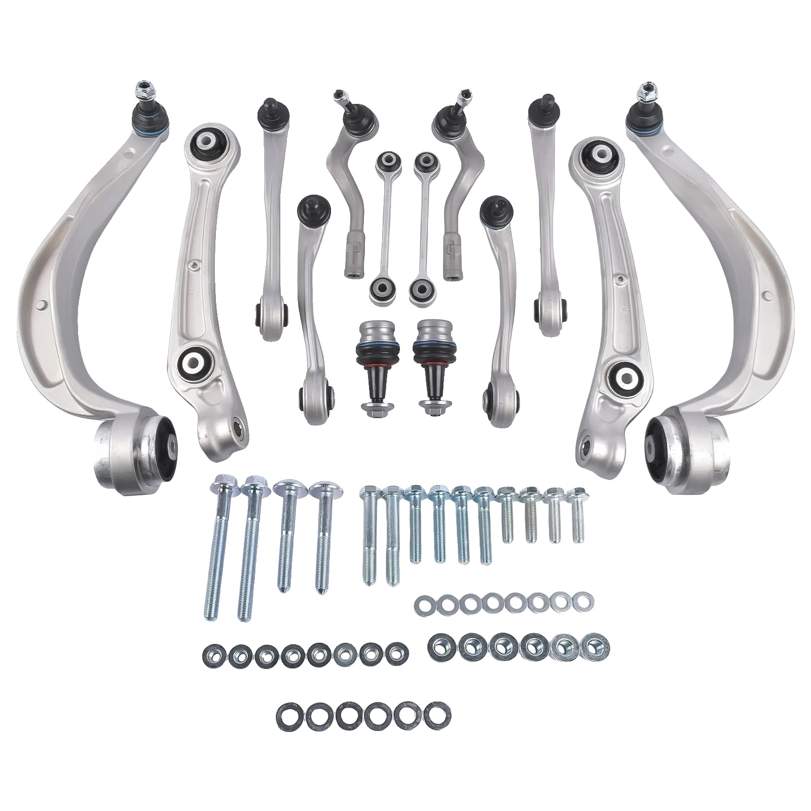 Steuerarmset, Kompatibel Mit Audi A4/a5/q5 2010-2015, 14 Teile, Vorderachse, Präzise Ausrichtung, Langlebige Metall- Und Gummikomponenten