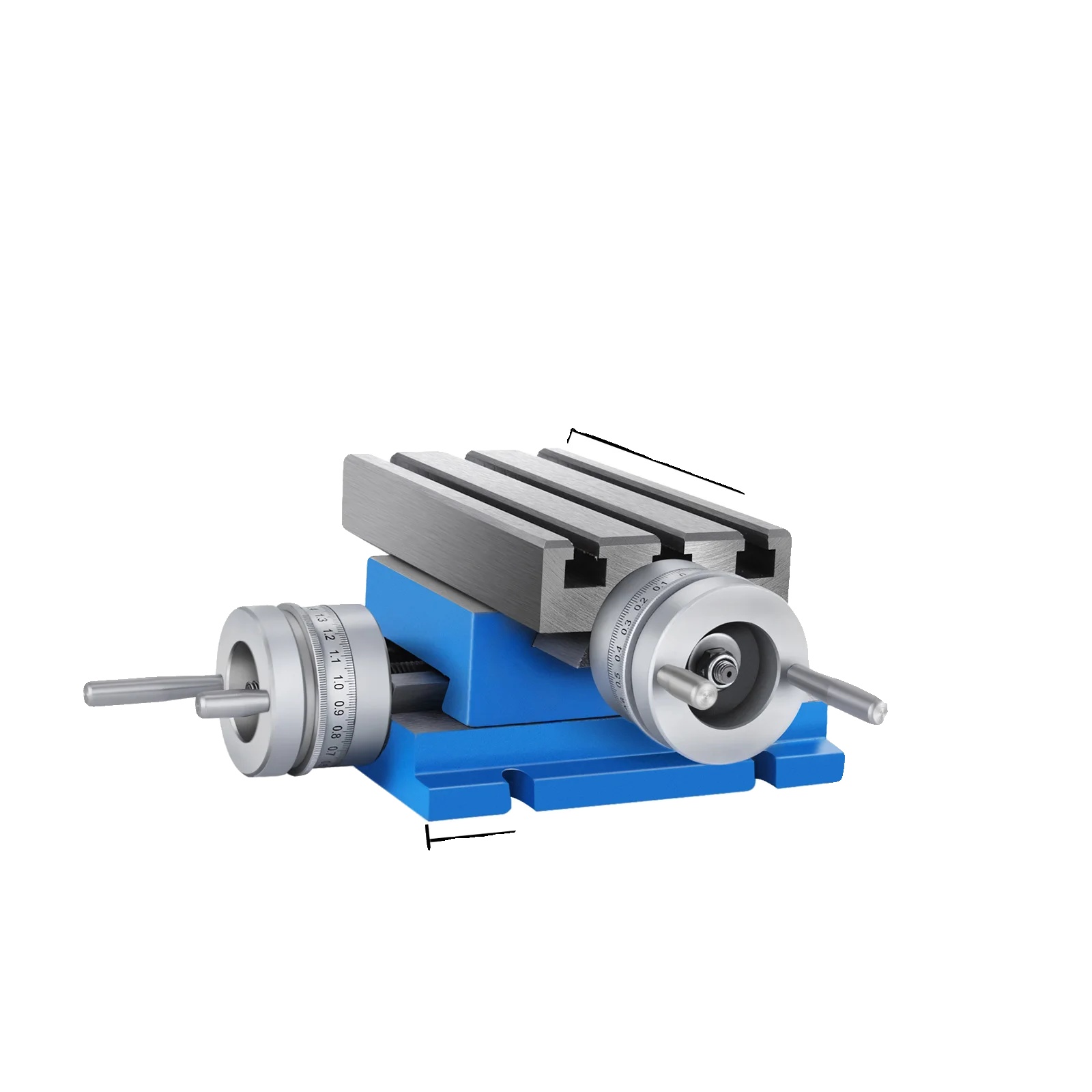 Frästisch, Langlebige Metallkonstruktion, Präzise Einstellung, 7.3 X 4 Zoll