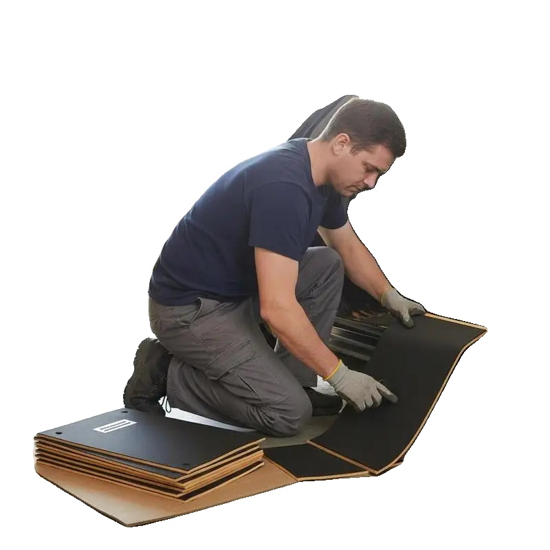 Schalldämmmatte, 4-lagen-design, Hitzebeständig, Schwarz