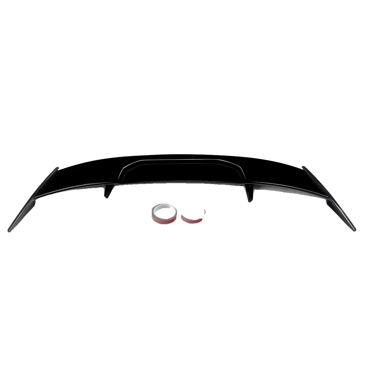 Kofferraumspoiler, Installation Des Hinteren Dachs, Aerodynamisches Design, Glänzend Schwarz