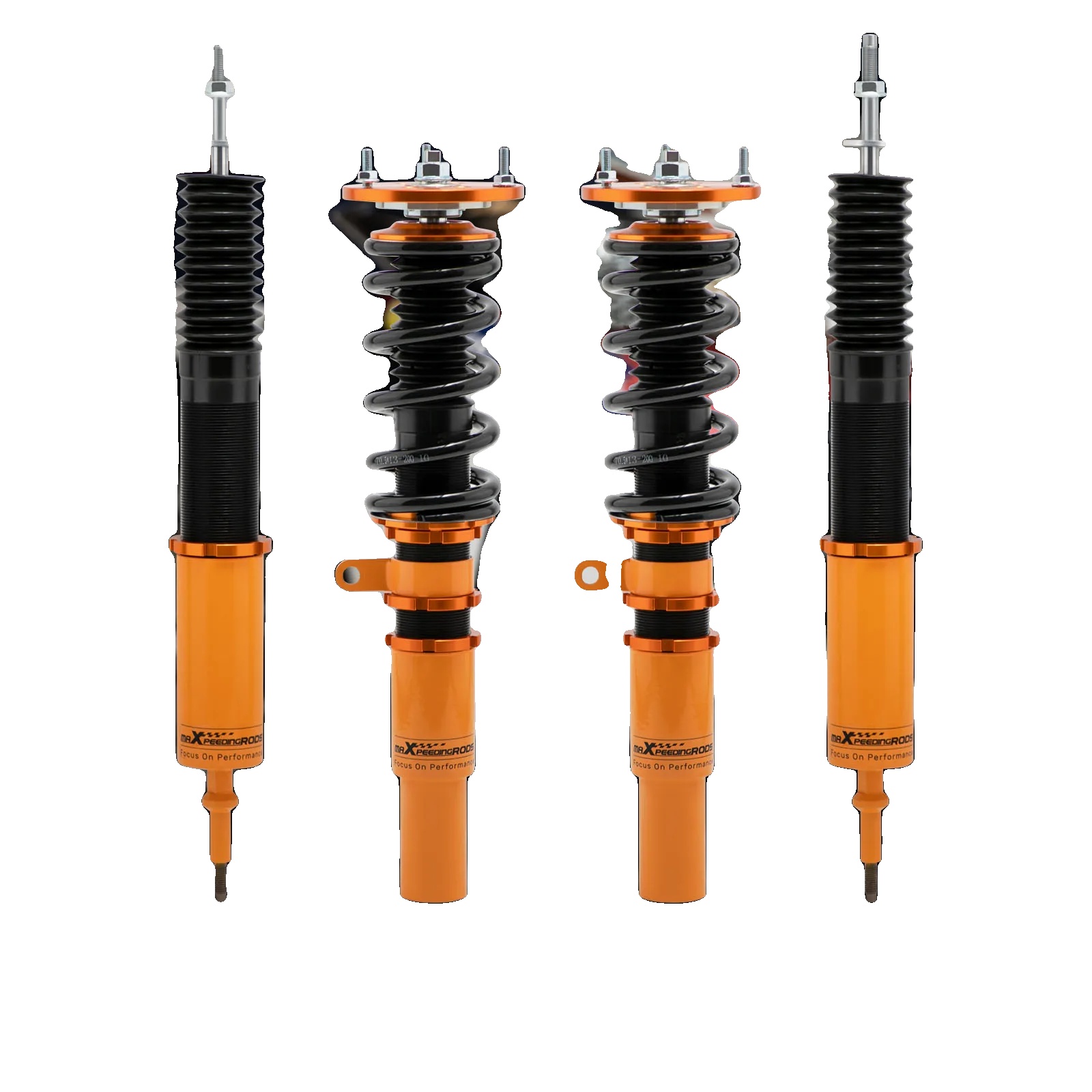 Coilover-dämpferfederungskit, 6061 Aluminium-material, Länge 54 Cm, Breite 64 Cm, Höhe 45 Cm, Vorderfederungsrate 10 Kg/mm