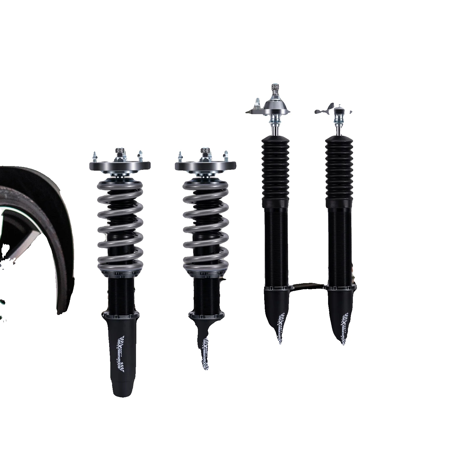 Gewindefahrwerk-kit, Verstellbar, 24 Dämpfungsstufen, Kompatibel Mit E46-modellen, Aluminium- Und Carbonmaterial, Artikelgewicht 27.500 G
