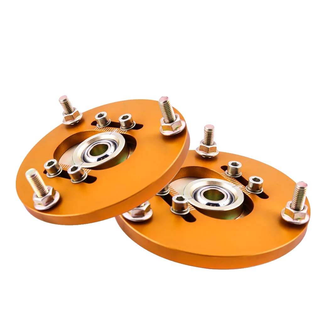 Gewindefeder-kammerplatten, Stahlmaterial, Kompatibel Mit 3er-serie Fahrzeugen, Verbesserte Fahrwerksbehandlung, Einstellbare Sturzwinkel, Einfache