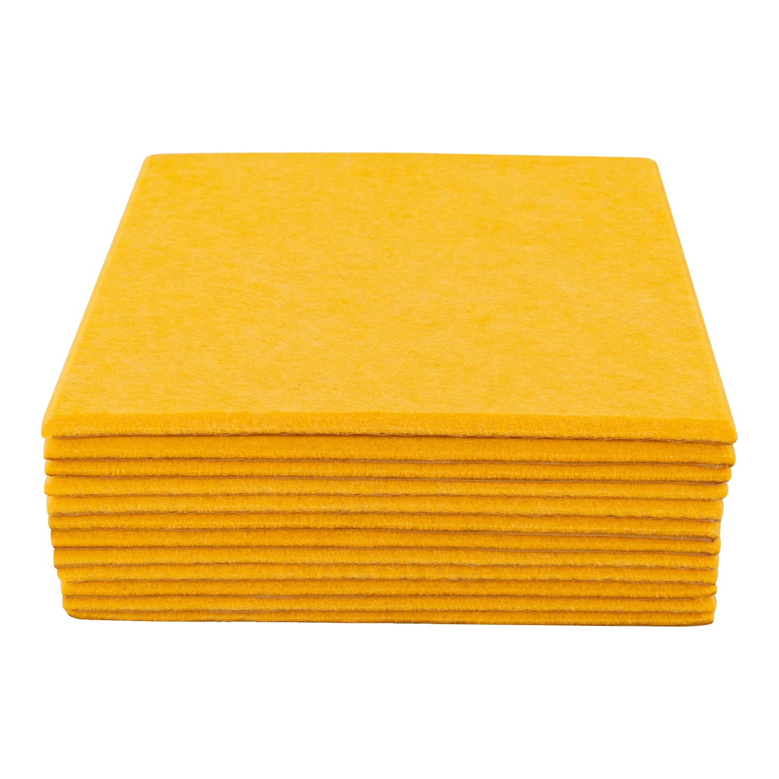 Akustikpaneele, 12 Stück, Einfache Installation, Orange, 12 Stück