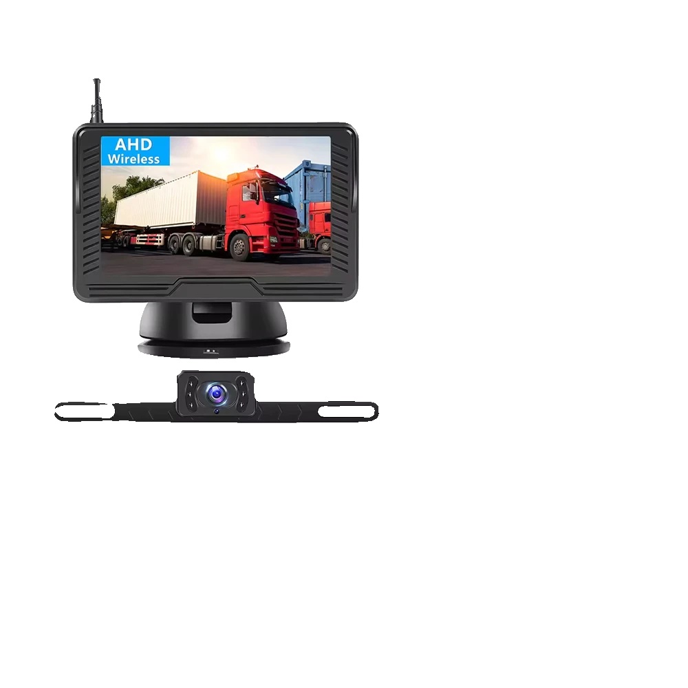 Rückfahrkamera, 4,3 Zoll Display, 800 X 480 Auflösung, Kabellose Kompatibilität, Wasserdichtes Gehäuse, Ce-zertifiziert