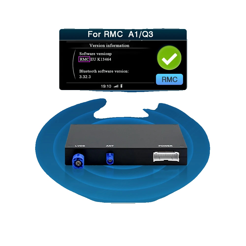 Drahtloser Carplay Android Auto Adapter, Audi-kompatibilität, Erweiterte Funktionen, Für Rmc
