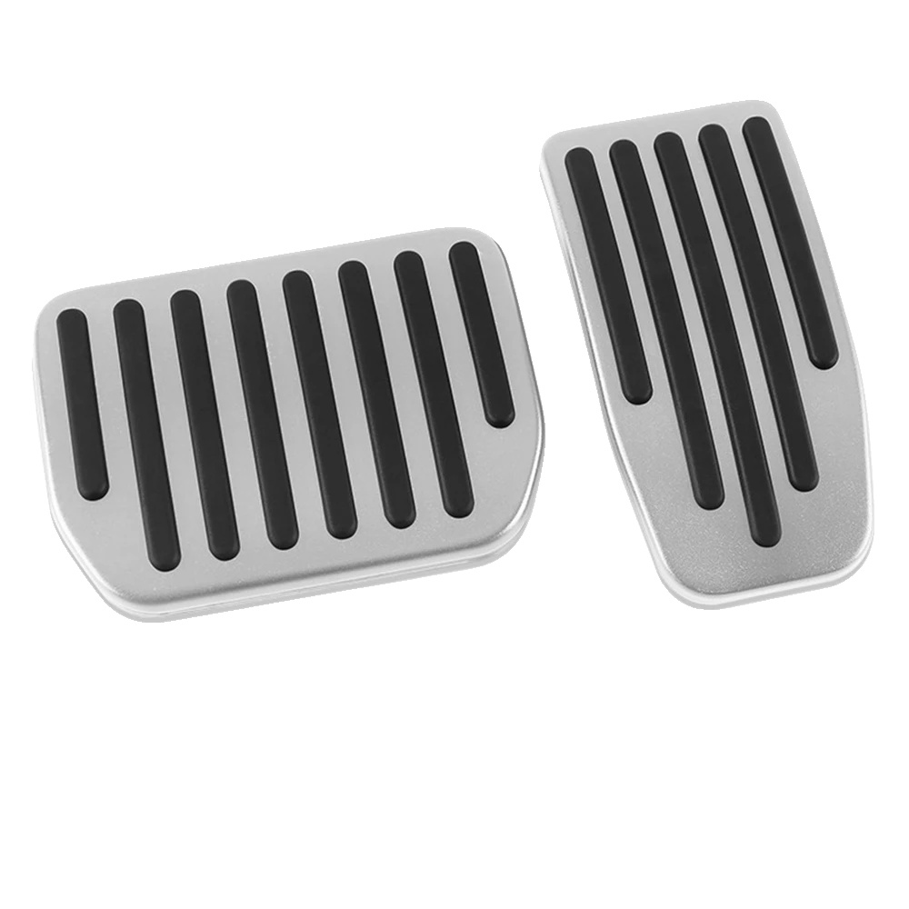 Gaspedalabdeckungen, Anti-rutsch-design, Verschleißfestes Material, Silber