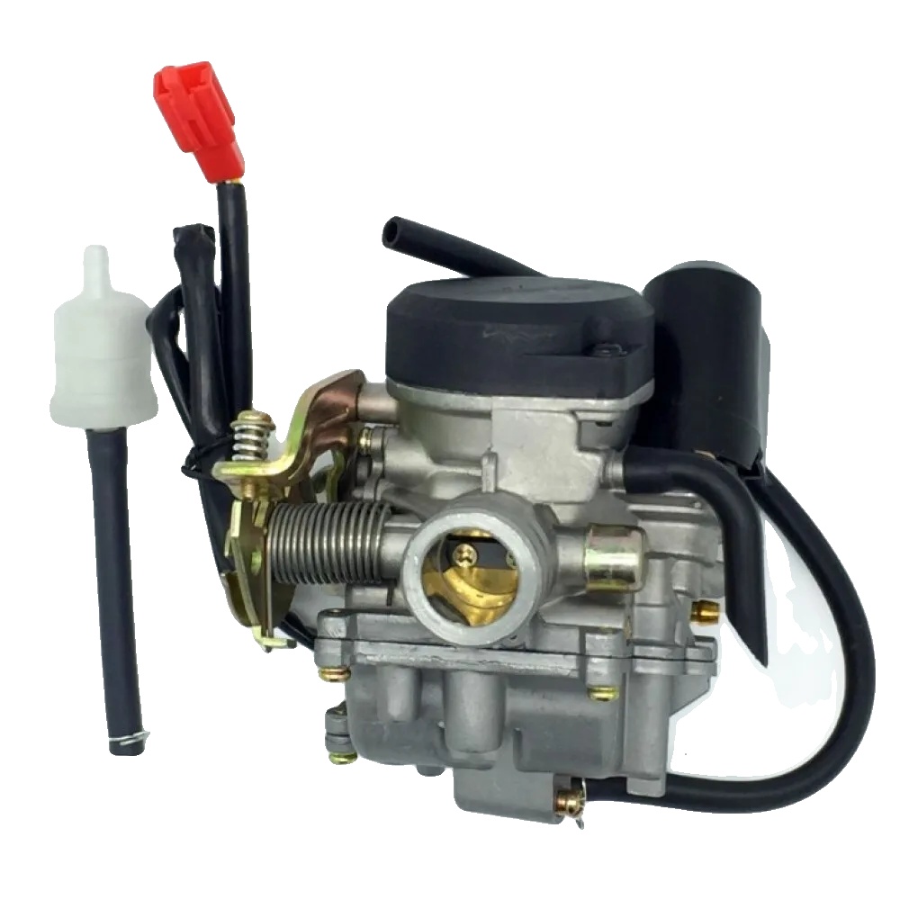 Vergaser, 18mm Durchmesser, Hochwertige Aluminiumlegierung, Kompatibel Mit Gy6-motoren, Geeignet Für 50cc-80cc, Optimiert Für Kraftstoffeffizienz