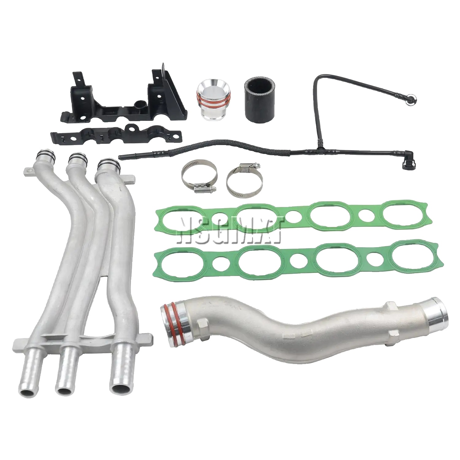 Kühlmittelrohr-upgrade-kit, Langlebige Aluminiumkonstruktion, Entwickelt Für Porsche Cayenne S Turbo, Einfache Installation