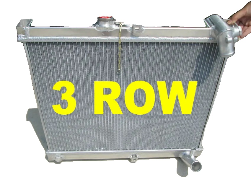 Kühler, Aluminium, Kernmaß 430mm X 558mm X 56mm, Gesamtmaß 515mm X 580mm X 60mm, Kompatibilität Für Mazda Rx-7 Fc3s Serie 4, Schaltgetriebe