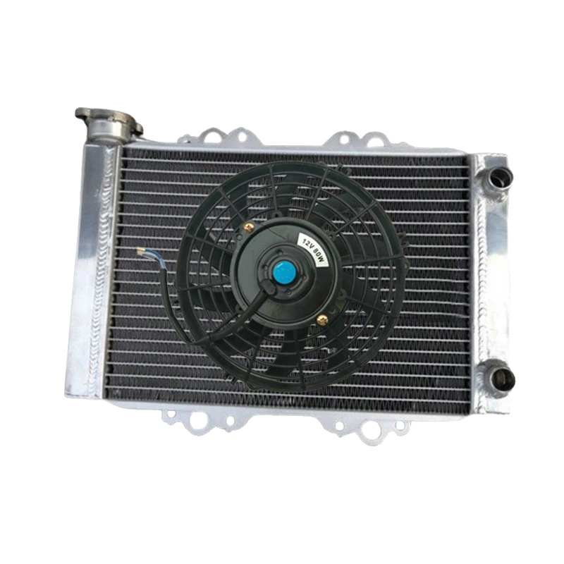 Kühler, Aluminium, Maßgeschneidert Für Kfx450/kfx450r Modelle, Verbesserte Kühlleistung, Tig-geschweißte Konstruktion, Spiegelpolierte Oberfläche