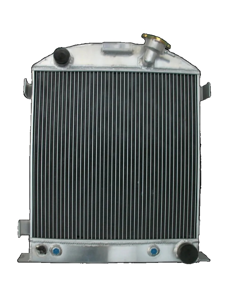 Aluminiumkühler, 3 Reihen, Für Ford Hi-boy, Kompatibel Mit Chevrolet Sbc V8, Frontanordnung, Standardpassform Für Das Modell 1932