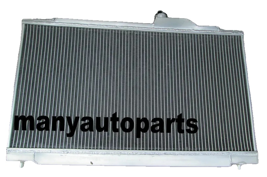 Aluminiumkühler, Kernmaß 375mm X 710mm X 50mm, Gesamtmaß 510mm X 740mm X 100mm, Einlass/auslassdurchmesser 35mm/35mm, Kompatibilität Lexus Is200 /