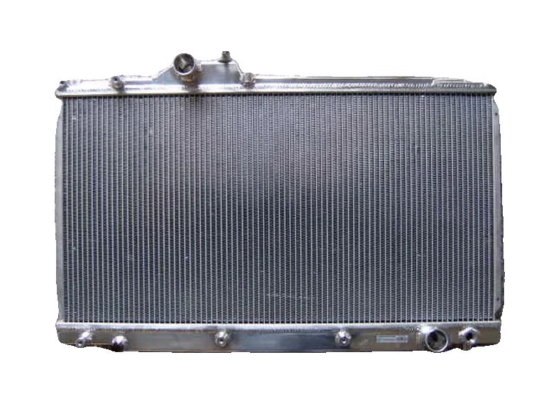 Aluminiumkühler, Legierungsbauweise, Kernmaß 375mm X 708mm, Gesamtabmessungen 29" X 18,25", Einlass/auslass Φ 35mm, Kompatibel Mit Lexus Is300 Manuell