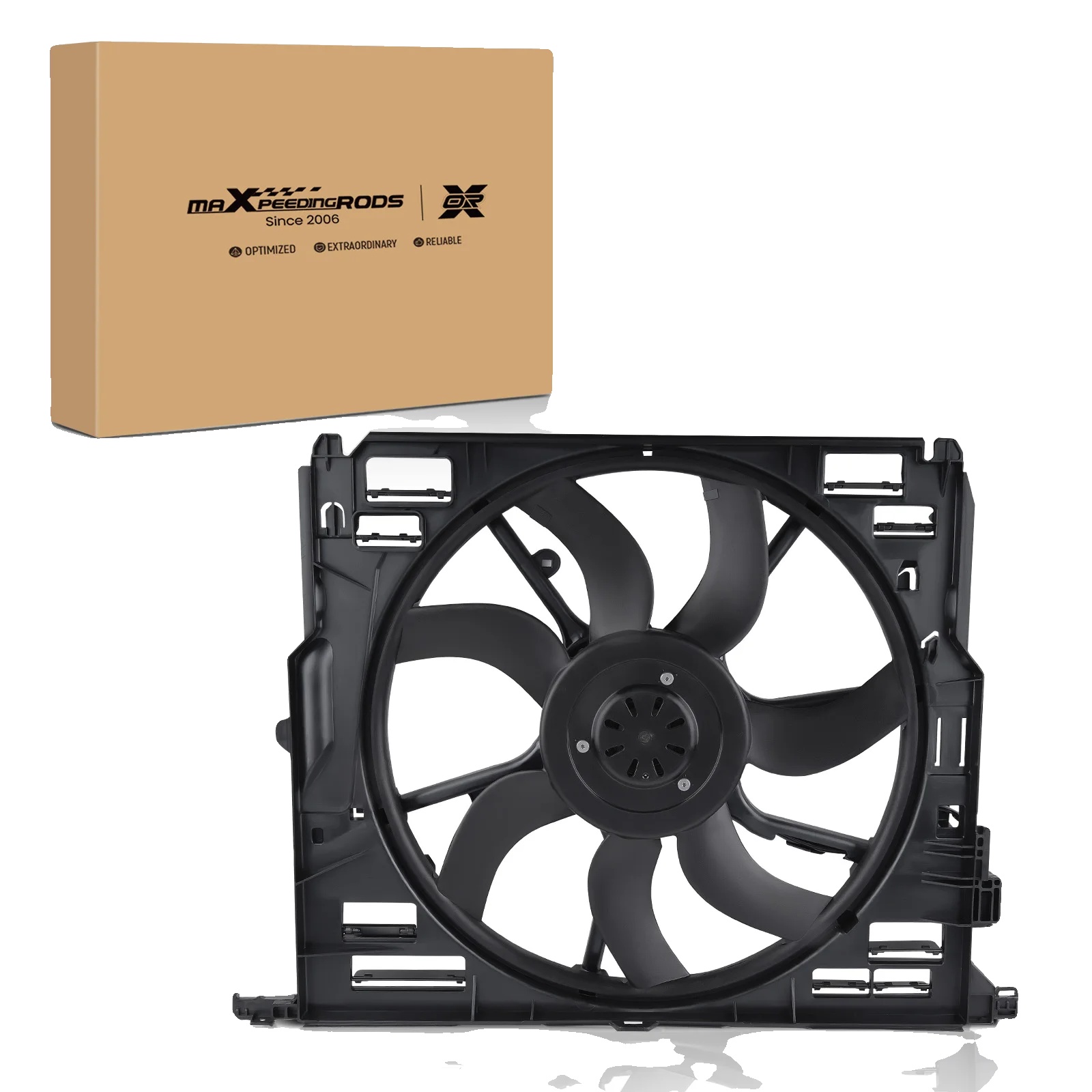 Klimaanlagenradiator-kondensator-kühlventilator, 600w Leistung, 77,5 Cm Länge, 57,8 Cm Breite, 14,8 Cm Höhe, Direkte Austauschkompatibilität
