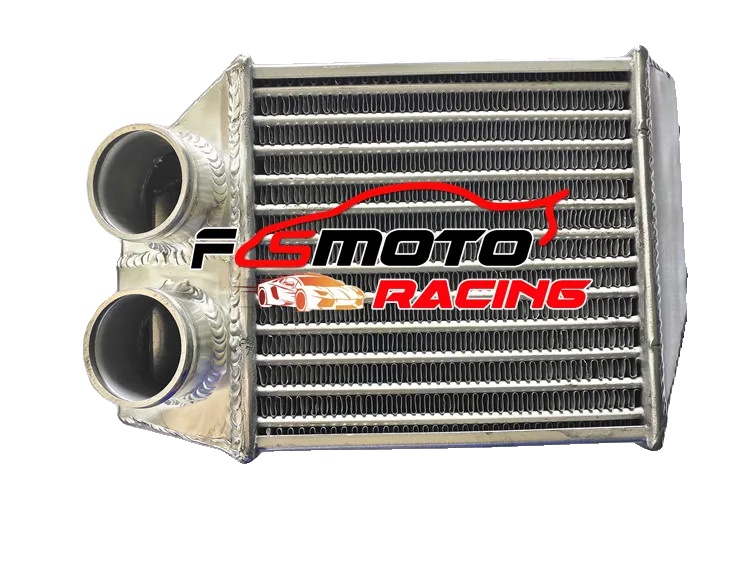 Intercooler, Material: Aluminium, Gesamtabmessungen: B210mm × H325mm × T130mm, Kernabmessungen: B204mm × H200mm, Einlass-/auslassdurchmesser: Φ56mm,