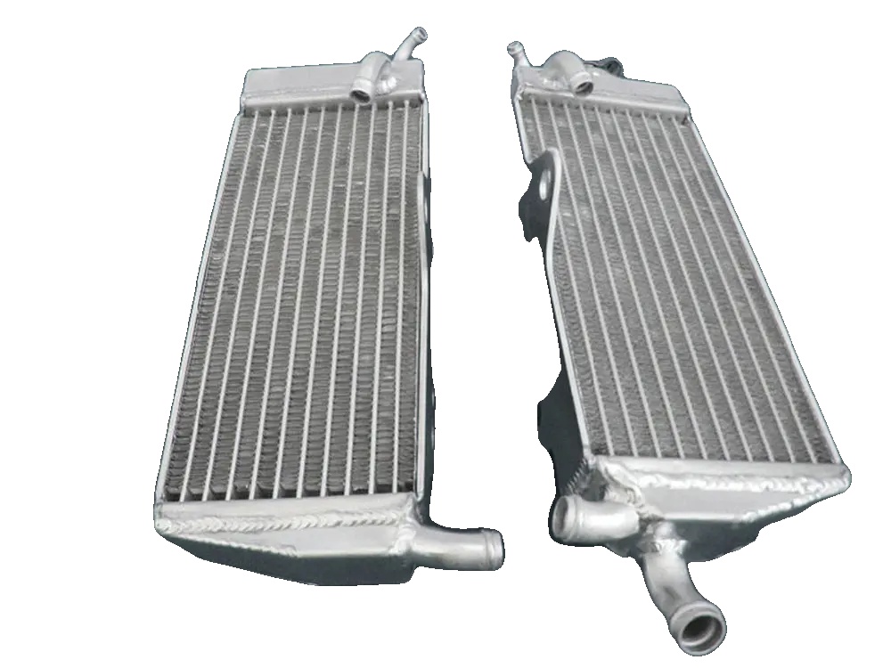 Aluminiumkühler, Legierungsaluminium, Erhöhte Kühlkapazität, Passend Für Die Motorradmodelle Cr250 Von 1988-1989, Tig-geschweißt, Spiegelpolierte