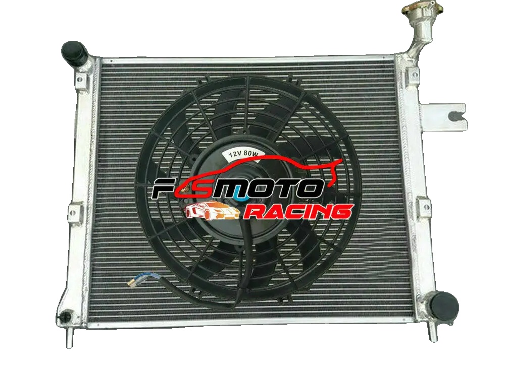 Aluminiumkühler, Kerngröße 40 Mm, 2 Reihen, Kompatibilität Jeep Commander 2006-2010, Kompatibilität Jeep Grand Cherokee 2005-2010, 30% Mehr Kühlung