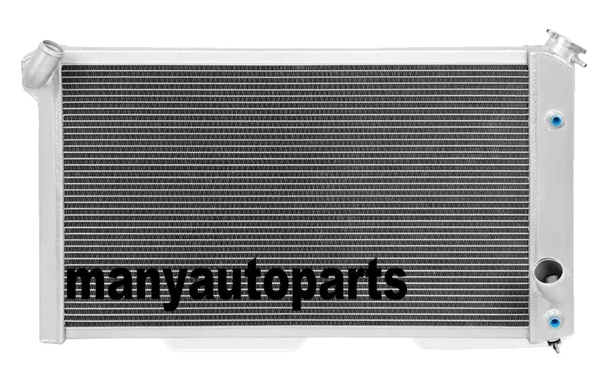 Leistungs-kühlradiator, Aluminium, 10 Kg, Passend Für 73-76 Chevy Corvette V8 5.7/7.4, Drei-reihen-design, Effizientes Wärmemanagement
