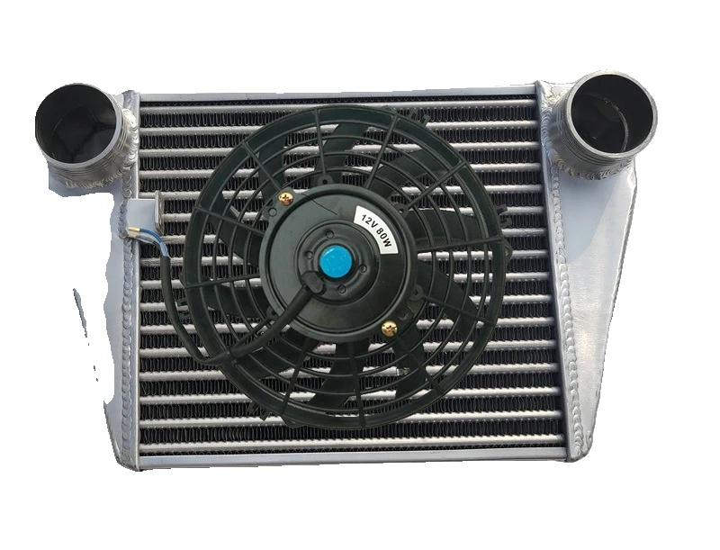 Ladeluftkühler, 80mm Kerngröße, 320mm X 298mm X 80mm Abmessungen, 468mm X 302mm X 119mm Gesamtabmessungen, 70mm Einlass-/auslassgröße, Kompatibel Mit