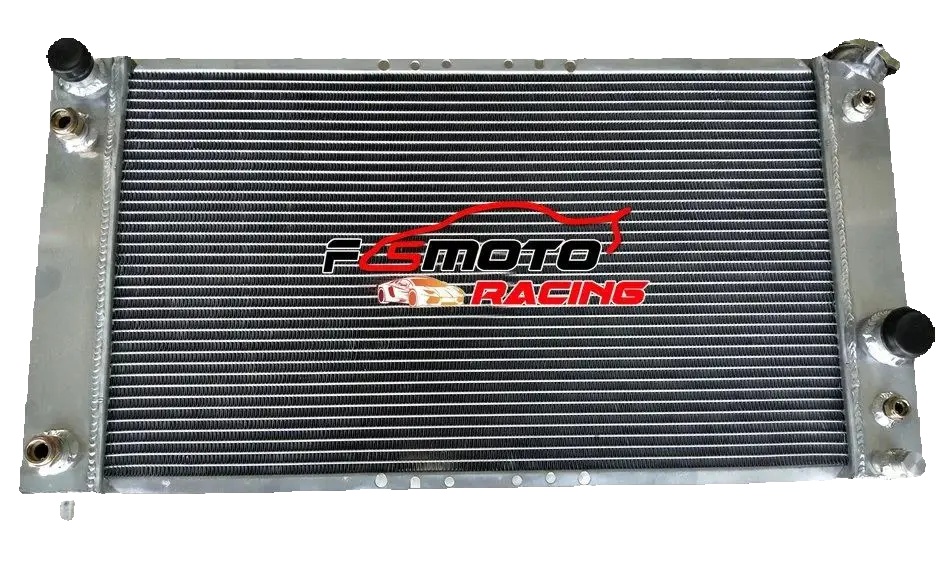 Kühler, Ganz Aus Aluminium, Kernmaß 66 Cm X 38 Cm X 4 Cm, Gesamtmaß 80 Cm X 43 Cm X 9 Cm, Kompatibilität Chevy Blazer S10 C1500 Gmc Sonoma Jimmy Isuzu