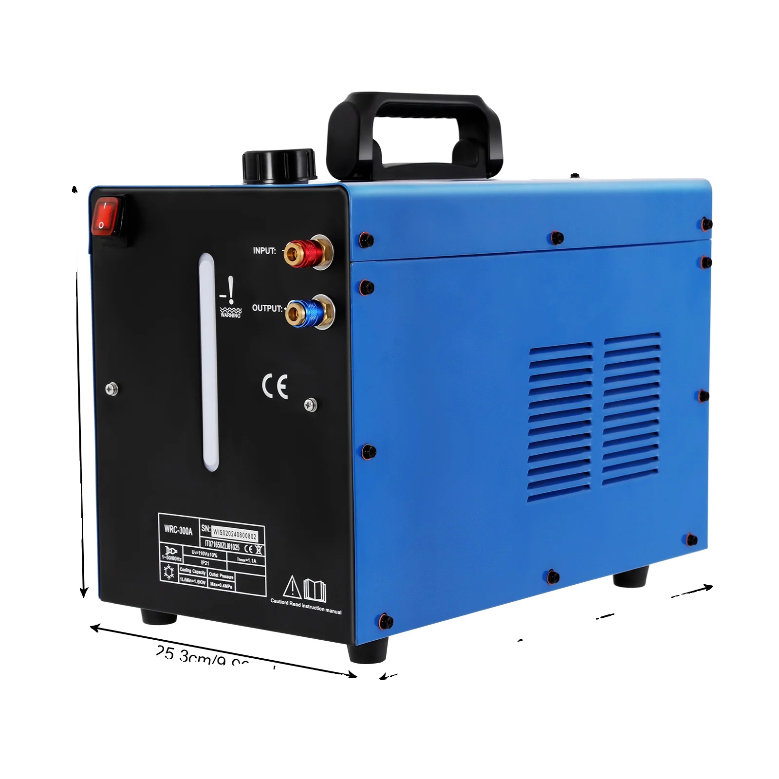 Schweißwasser-kühler, Effiziente Pumpe, 10l Tankinhalt, Blau