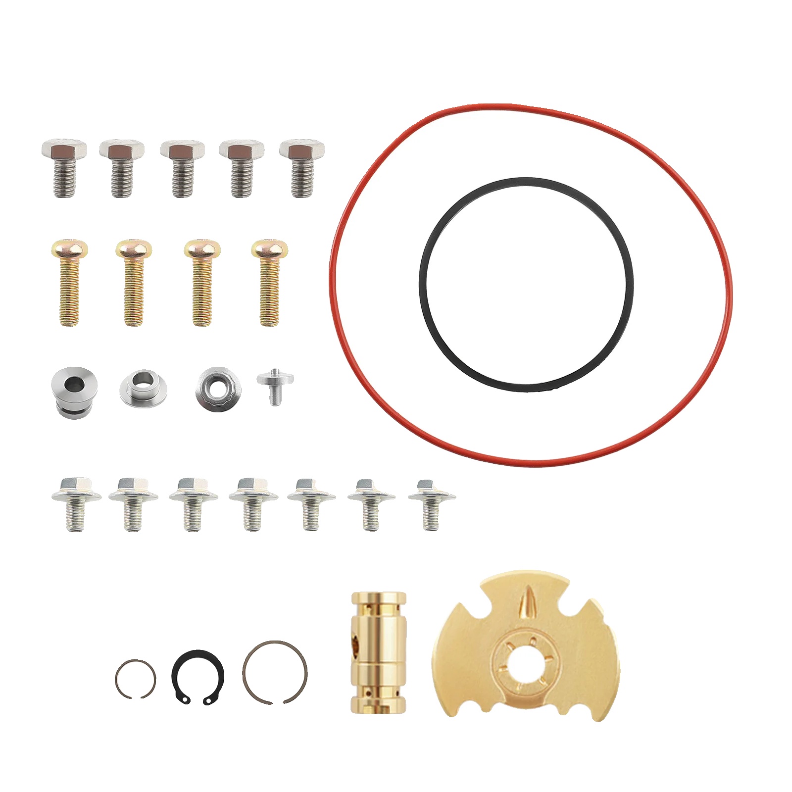 Turbo-reparaturset, Stahl, Kompatibel Mit Turbolader Gt1544v, Entwickelt Für Effiziente Leistung, 1,2 Kg Gewicht, Passt Für Verschiedene Fahrzeuge