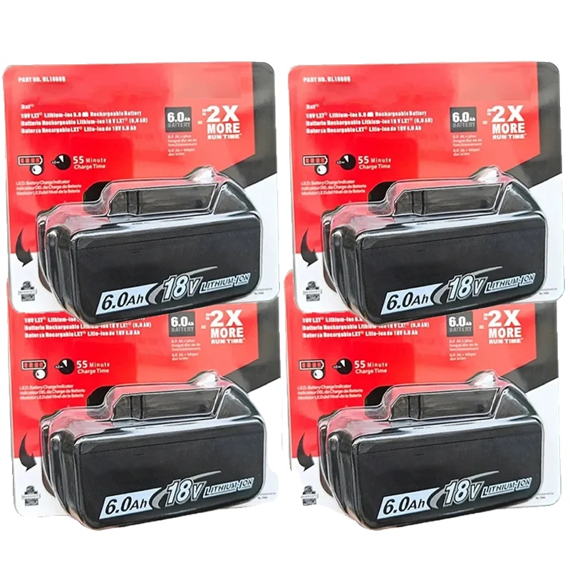 Batterie, 6ah Lithium-ionen, 18v Kompatibilität, Rosa, 18v