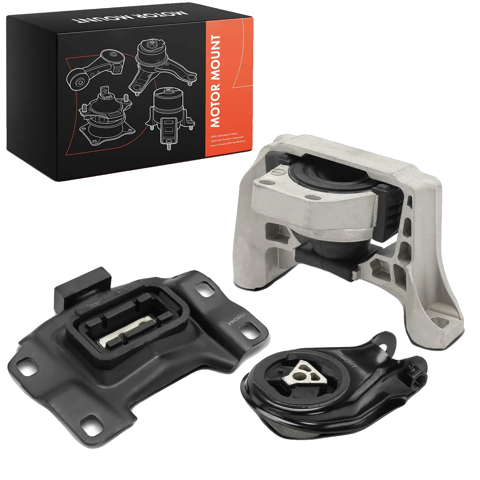 Motor- Und Getriebevorrat, Hochwertiges Metall, Vorder- Und Hinterinstallation, Kompatibel Mit Mazda 3 Bl 2.5l, Austauschteilnummern: 9894, Bp4s39040b