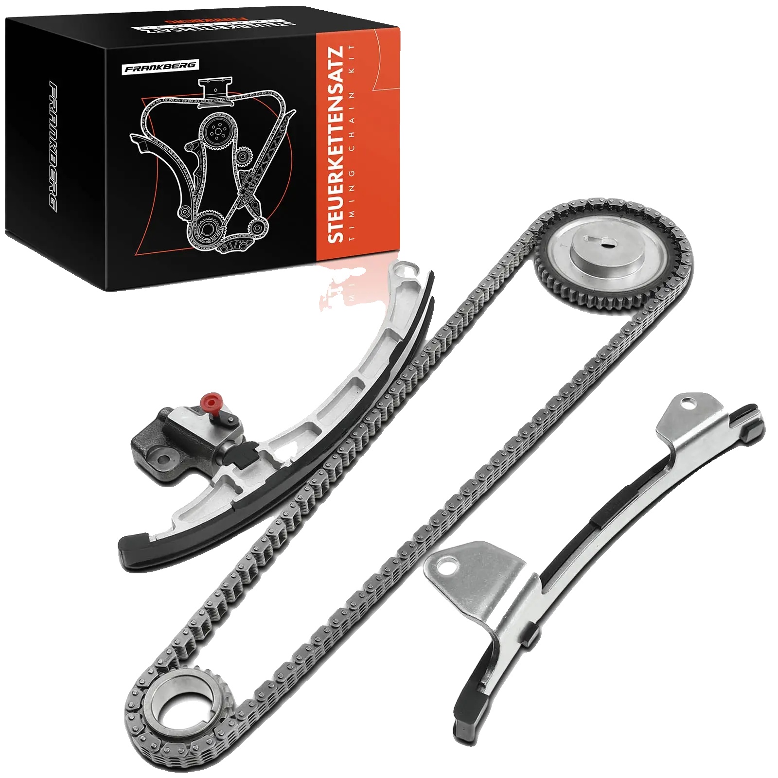 Timing-ketten-set, 158 Glieder, Kompatibel Mit Mazda 2 De Dh 2007-2015, Kompatibel Mit Mazda 3 Bl Bk, Austauschteilnummer Zj01-12-201,
