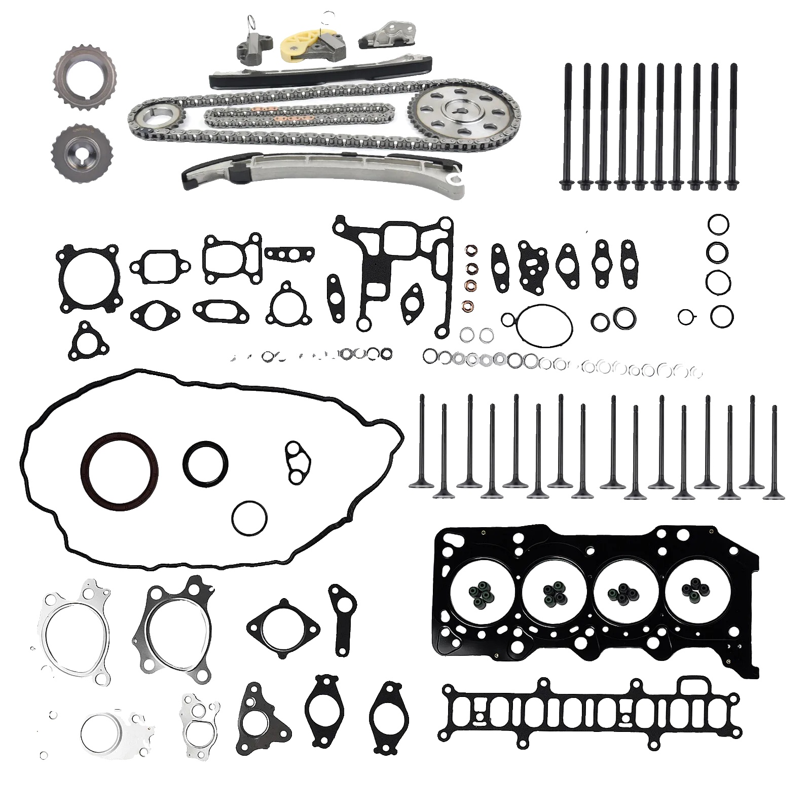 Zahnriemen-dichtungssatz, Kompatibel Mit Mazda 3, Kompatibel Mit Mazda 6, Kompatibel Mit Mazda Cx-5 Ke, Kompatibel Mit Mazda Cx-5 Kf, Einschließlich