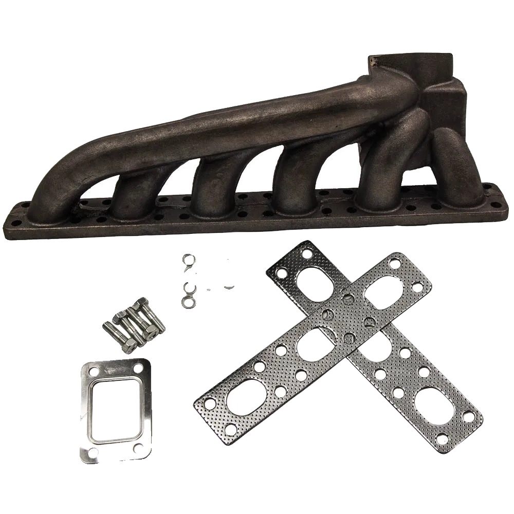 Turbo-abgaskrümmer, Edelstahl, 22 X 23 X 12 Cm, Leistungssteigerung Für E36-modelle, Verbesserte Leistung, Leichtgewicht 2,5 Kg