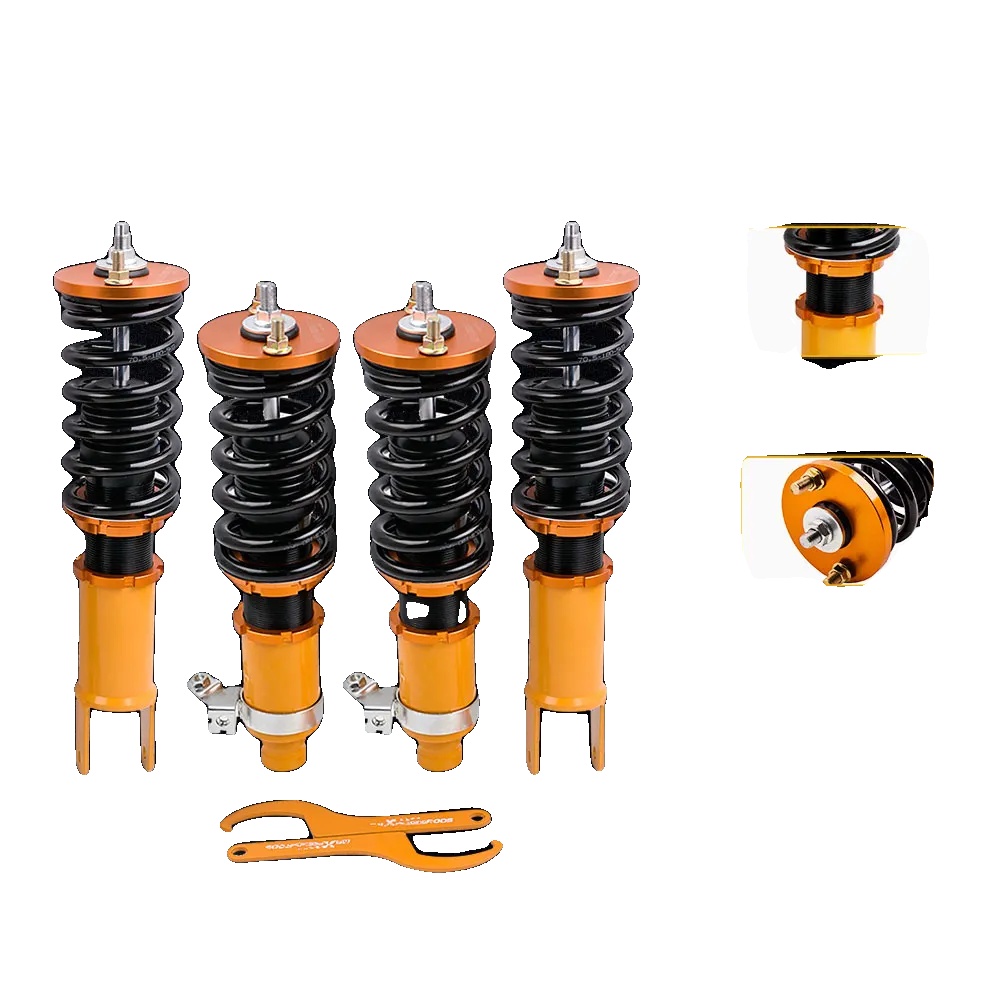 Gewindefahrwerk Tieferlegungs-kit, Stahl, Artikel Länge 62 Cm, Artikel Breite 50 Cm, Vorderer Federungswert 8 Kg/mm, Höhenverstellbar Ja