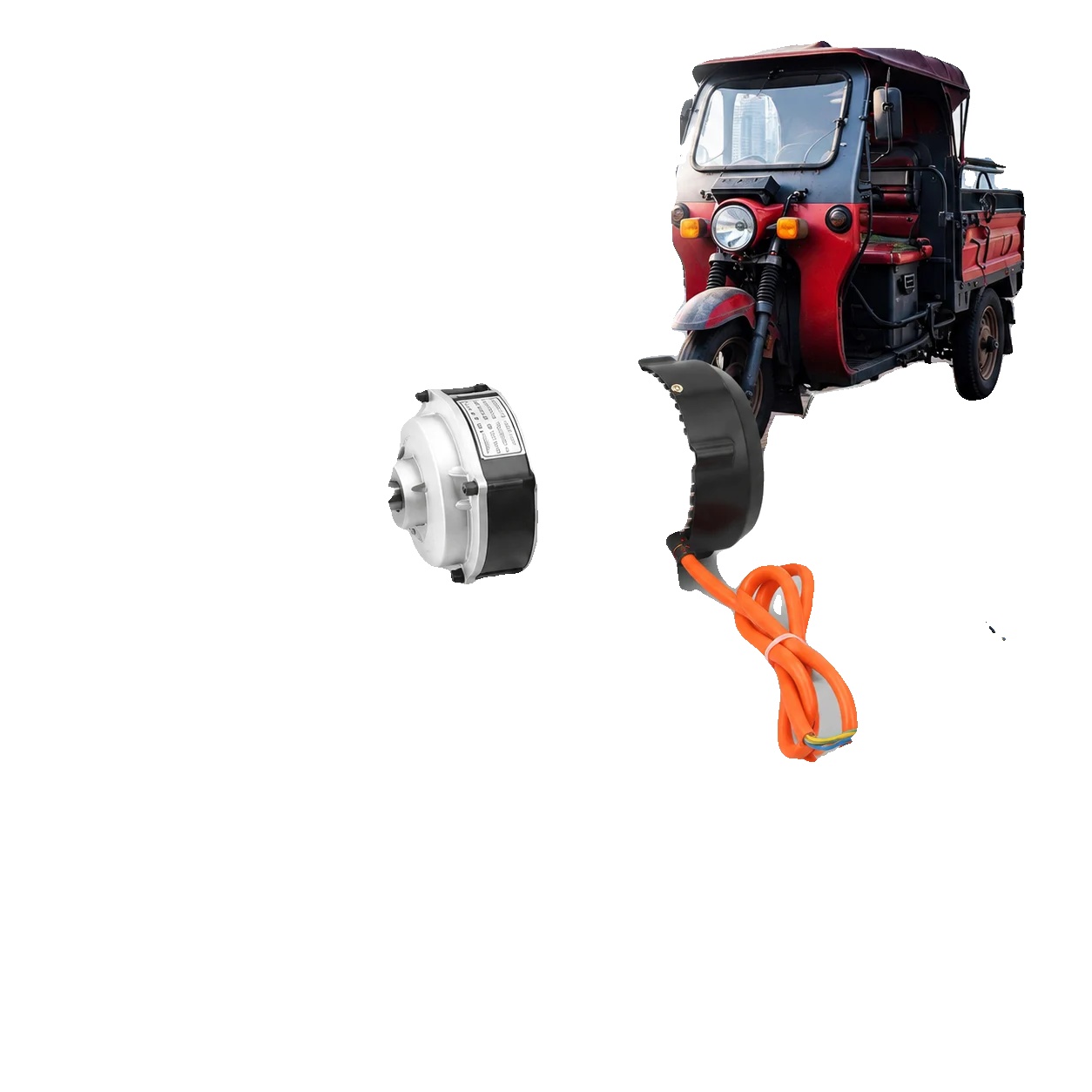 Elektromotor-kit, 1000w, 570 U/min, 48v, 3,35 N·m Drehmoment, 500kg Tragfähigkeit