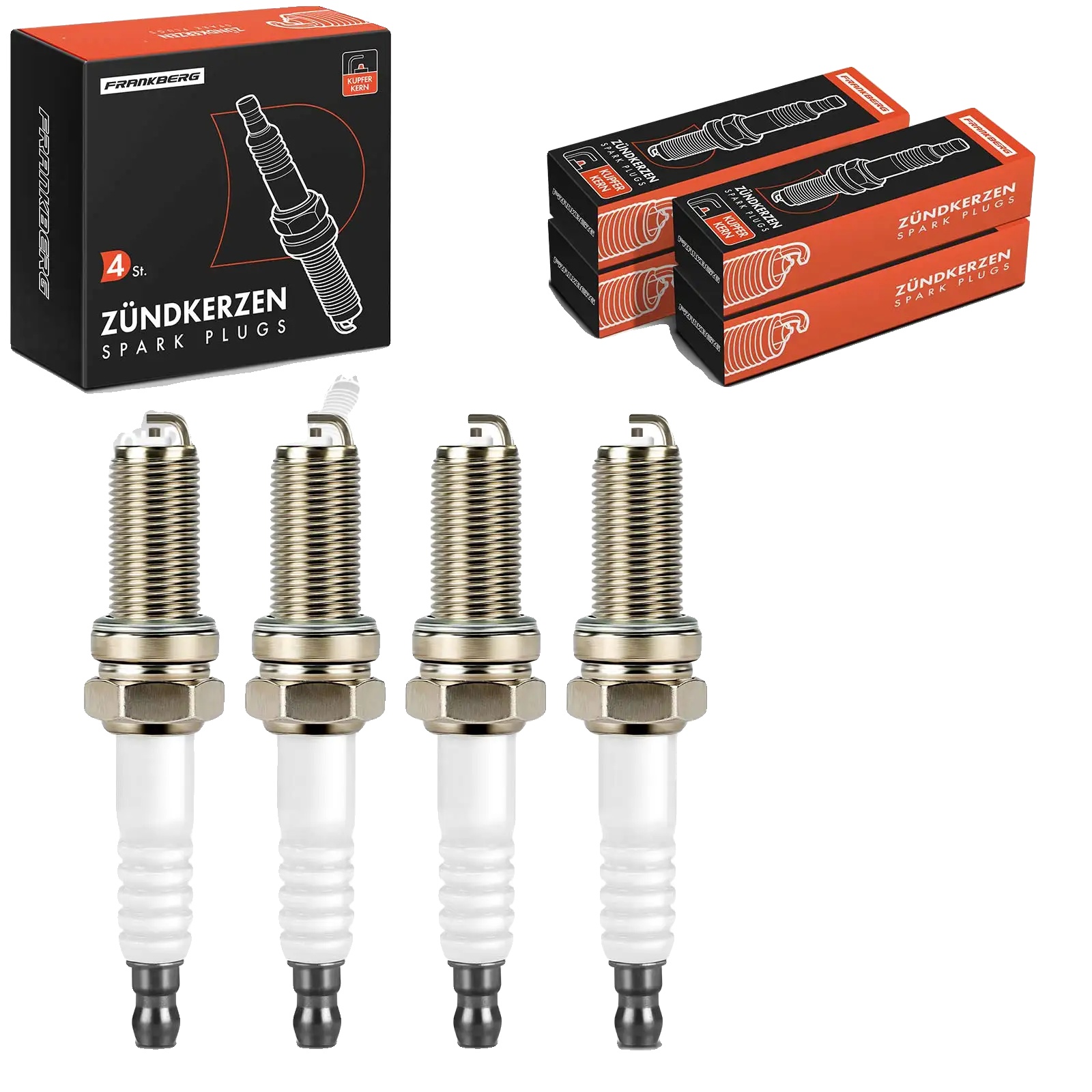 Zündkerze, Nickelmaterial, Gewindegröße M12x1,25, Gewindelänge 26,5 Mm, Elektrodenabstand 0,001 Mm, Schlüsselgröße 14