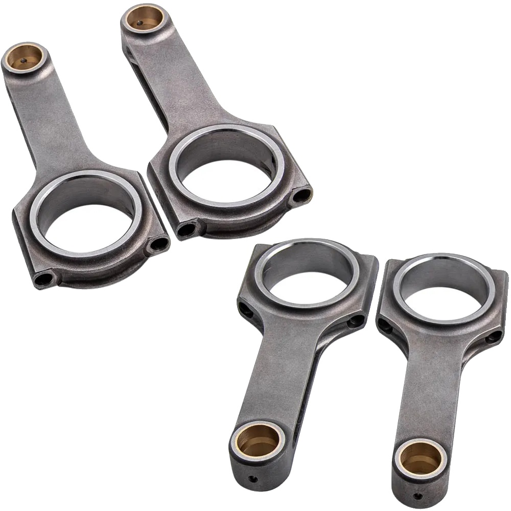 Pleuelstangen, 112,3 Mm Länge, 48,66 Mm Durchmesser Des Großen Endes, 600-800 Ps Leistung, Geschmiedeter 4340 Stahl, Kompatibel Mit Peugeot 205 Rallye
