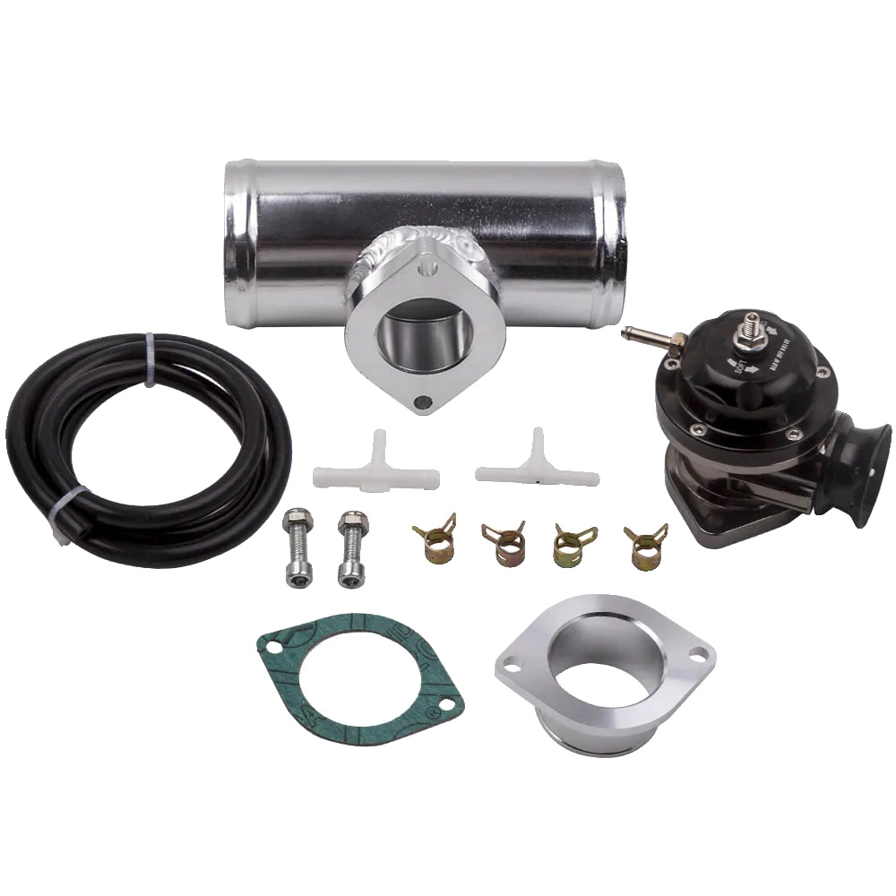 Turbo Blow Off Ventil, 30 Psi Maximaldruck, 2,5 Zoll Flanschdurchmesser, Leichtes Design, Schnellverschlussmechanismus, Passt Auf Die Meisten