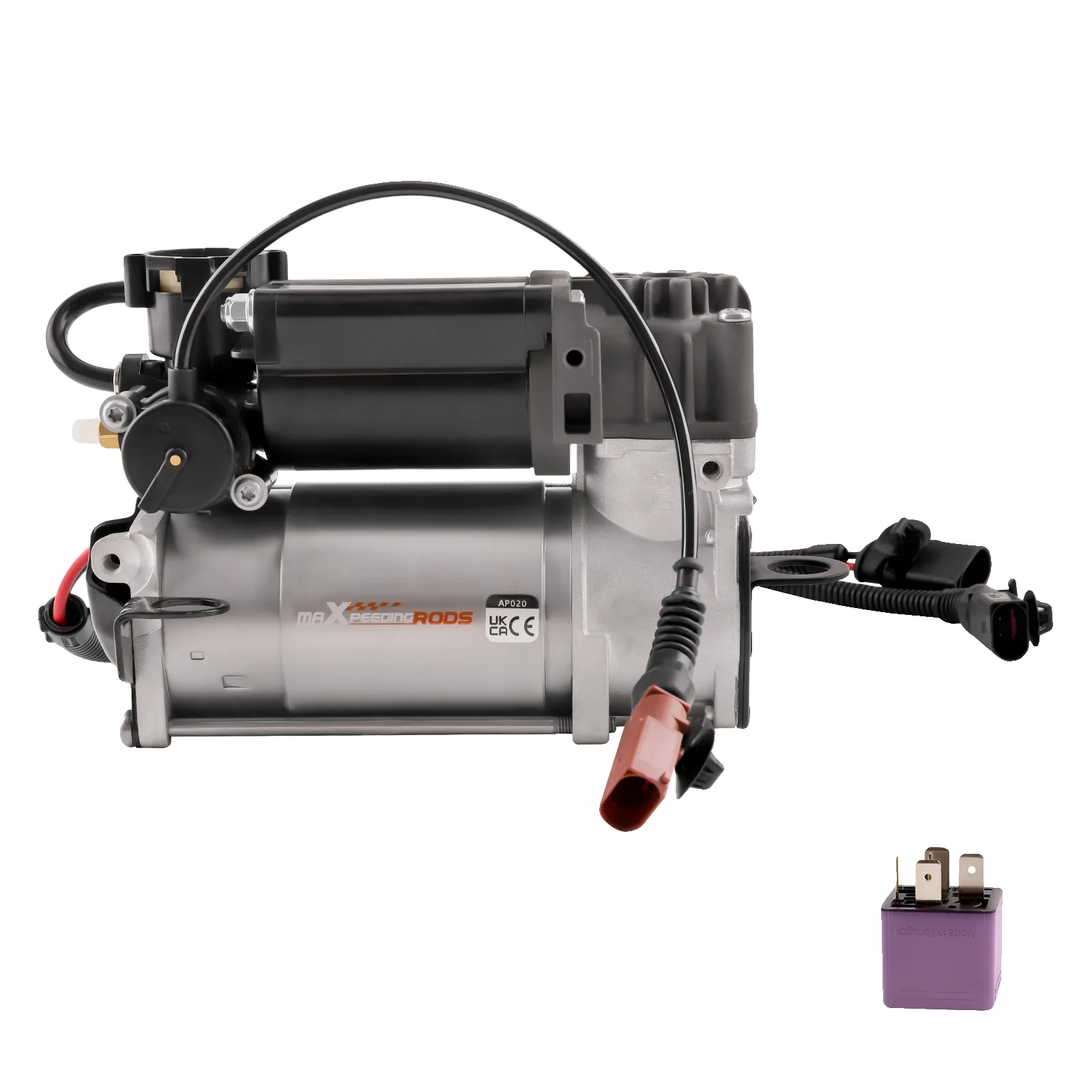 Luftfederungspumpe, Kompatibel Mit 6/8 Zylinder-motoren, Maximale Druck 120 Psi, Kompaktes Design 12"x10"x6", Langlebige Synthetische Materialien,