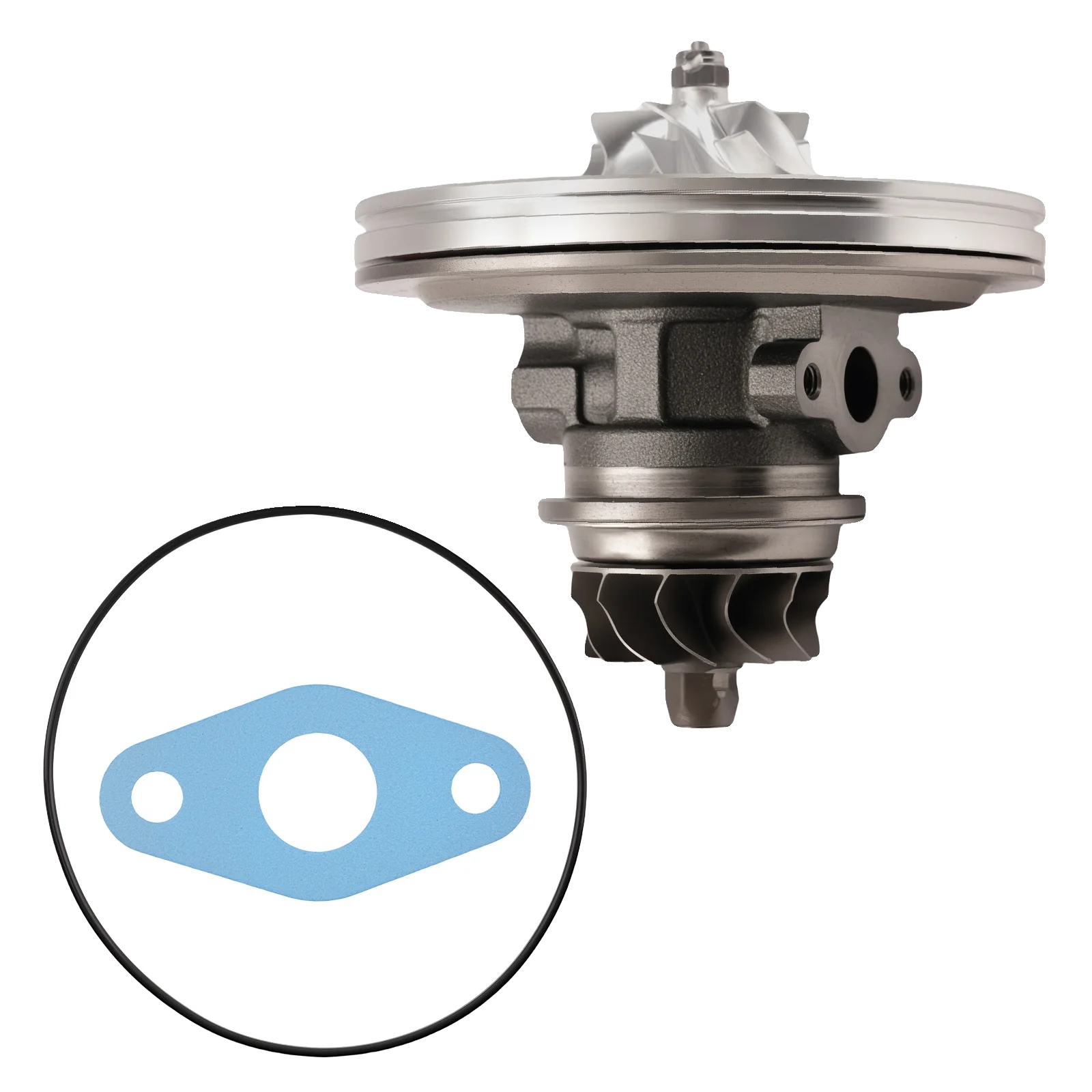 Turbo-kern, Billet-aluminium, 17 Cm Länge, 14,6 Cm Breite, 14,6 Cm Höhe, 1650 G Gewicht