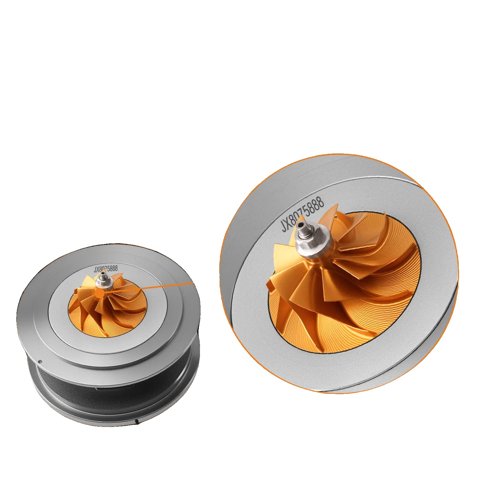 Turbo Core, Billet-aluminium, 15cm X 15cm X 15cm, Artikelgewicht 2300g, Herstellerteilenummer 28231-2f000, Kompatibilität Suv 2.0l Diesel 135kw