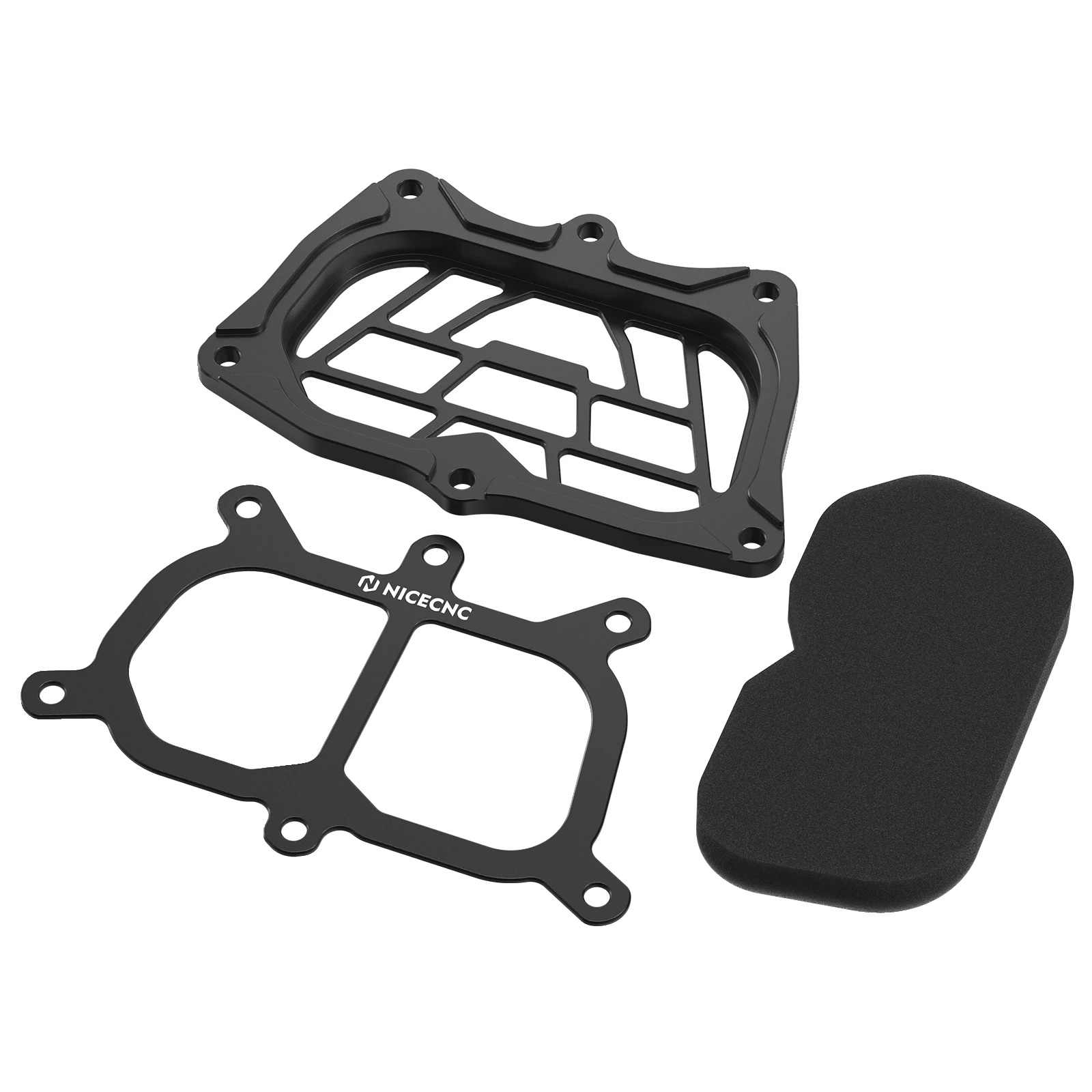 Luftboxabdeckungs-kit, Verbesserter Luftstrom, Präzise Cnc-design, Schwarz