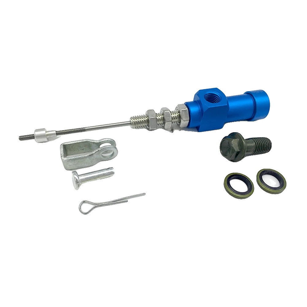 Hydraulische Kupplungsbremsenpumpe, Langlebiges Aluminium, Verbesserte Schaltleistung, Blau