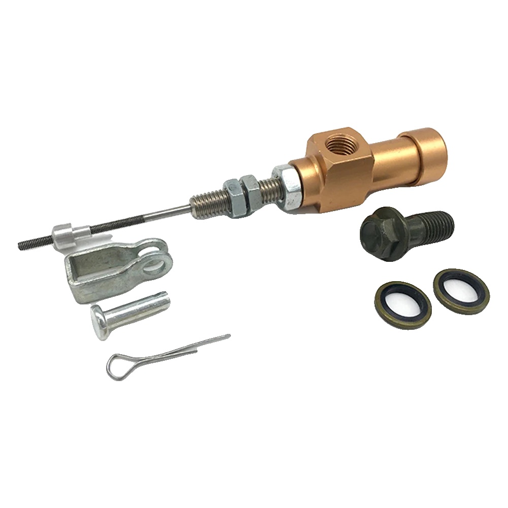 Hydraulische Kupplungsbremsenpumpe, Langlebiges Aluminium, Verbesserte Schaltleistung, Gold