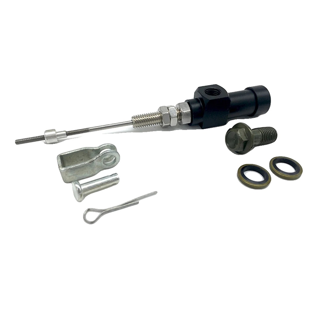 Hydraulische Kupplungsbremsenpumpe, Langlebiges Aluminium, Verbesserte Schaltleistung, Schwarz
