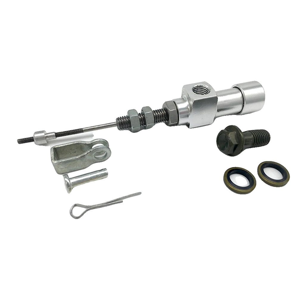 Hydraulische Kupplungsbremsenpumpe, Langlebiges Aluminium, Verbesserte Schaltleistung, Silber