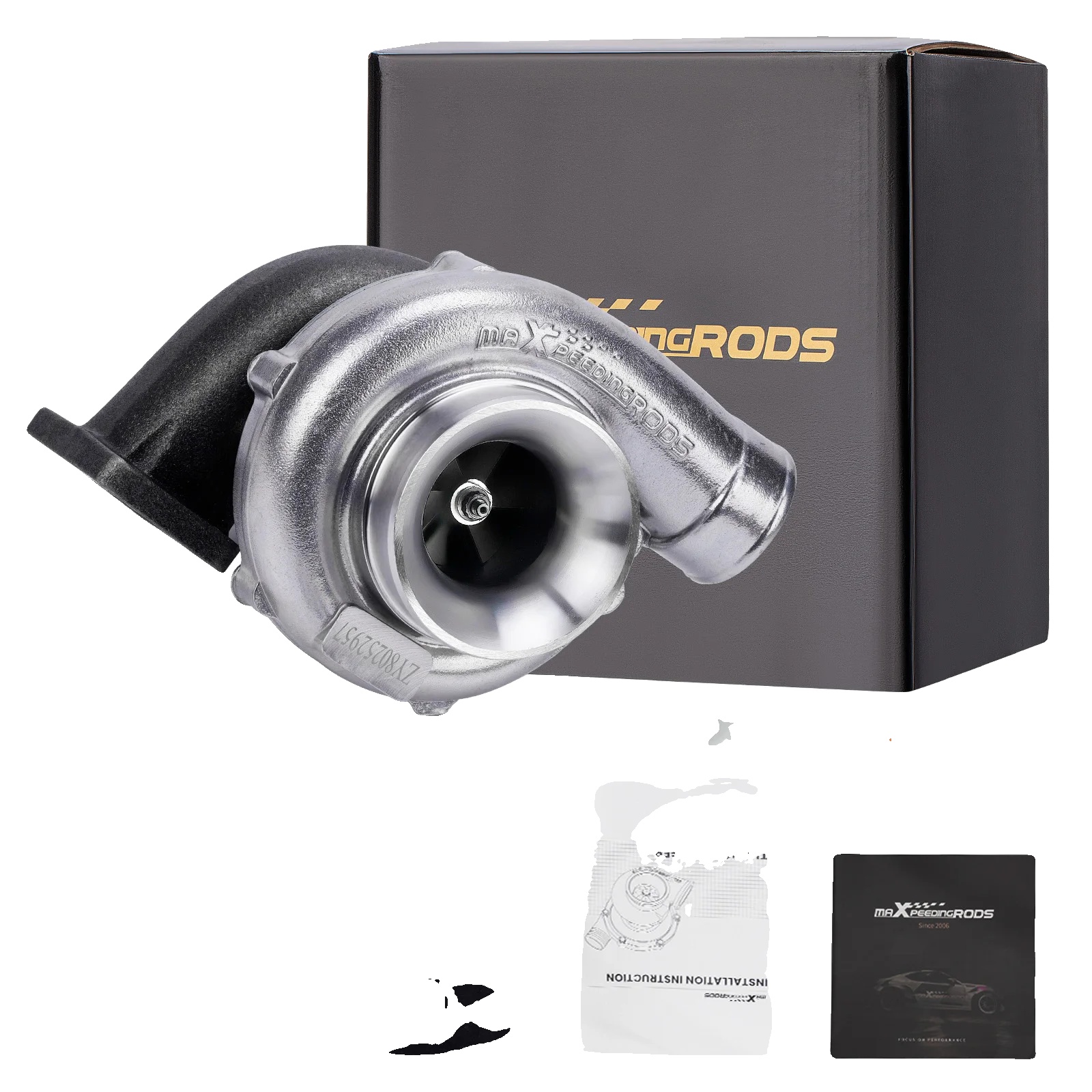 Turbolader, 600+ Ps Leistung, Universelle Passform Für 1,8l-3,0l Motoren, Gusseisenkonstruktion, Twin-scroll-typ, Verdichtertrim 57